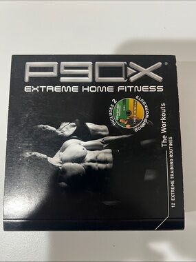 P90X Extreme Home Fitness Workout Program - Black